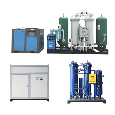 0.1-0.4mpa PSA Σύστημα παραγωγής αζώτου, σύστημα PSA N2 που τοποθετείται σε πατίνι