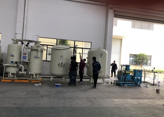 PSA Γεννήτρια Οξυγόνου Αζώτου 1500nm3/H Ρυθμιζόμενη Μονάδα Παραγωγής Αζώτου